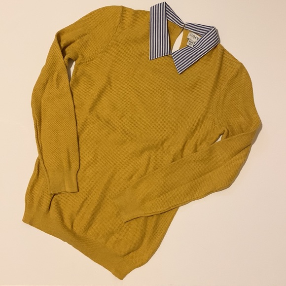 J Crew Collared Sweater - Picture 2 of 2